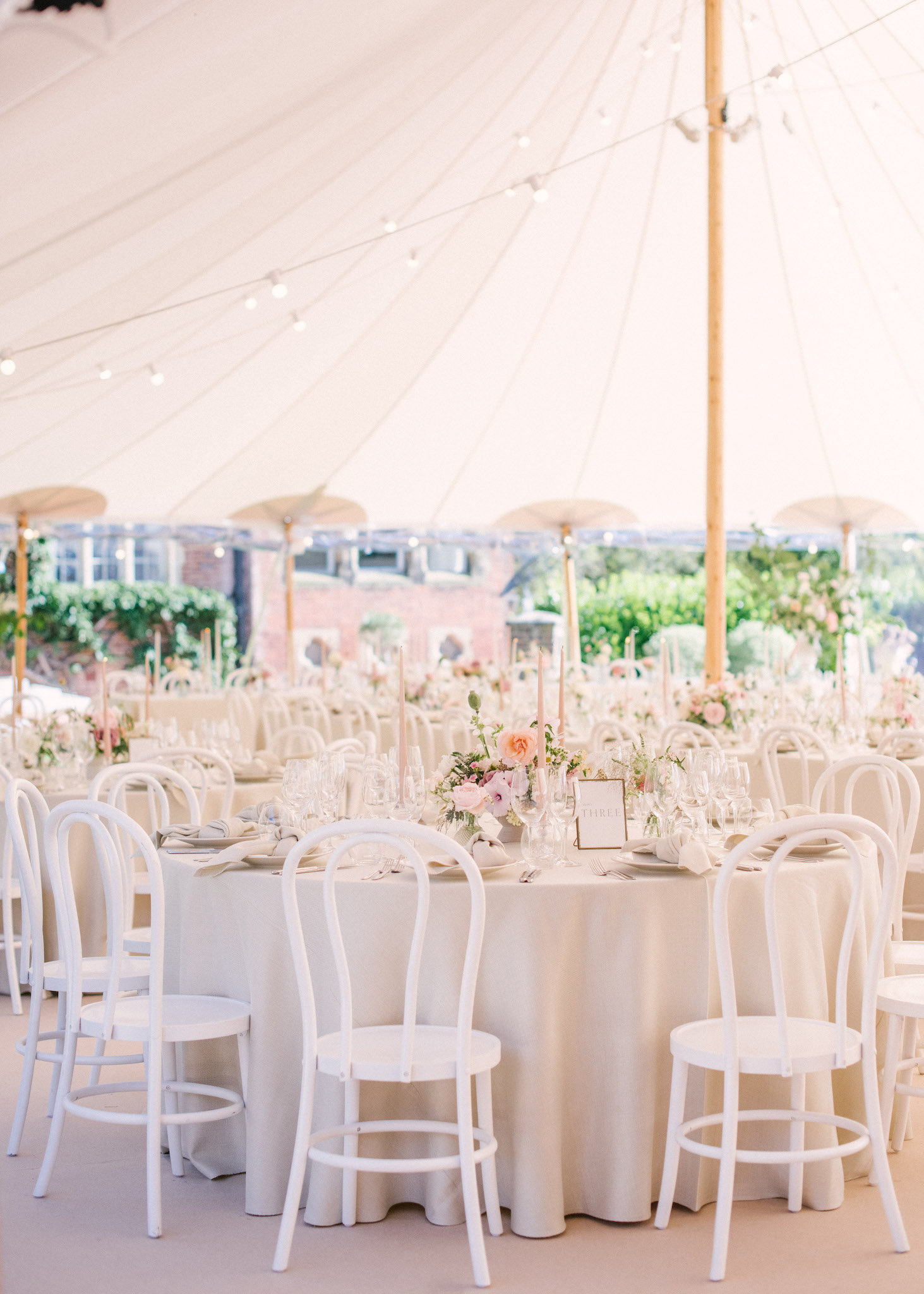 Planning an outdoor Sperry Wedding, Sperry Tent design decor by Katrina Otter Weddings, with Aelisabet Flowers & The Sail Tent Company