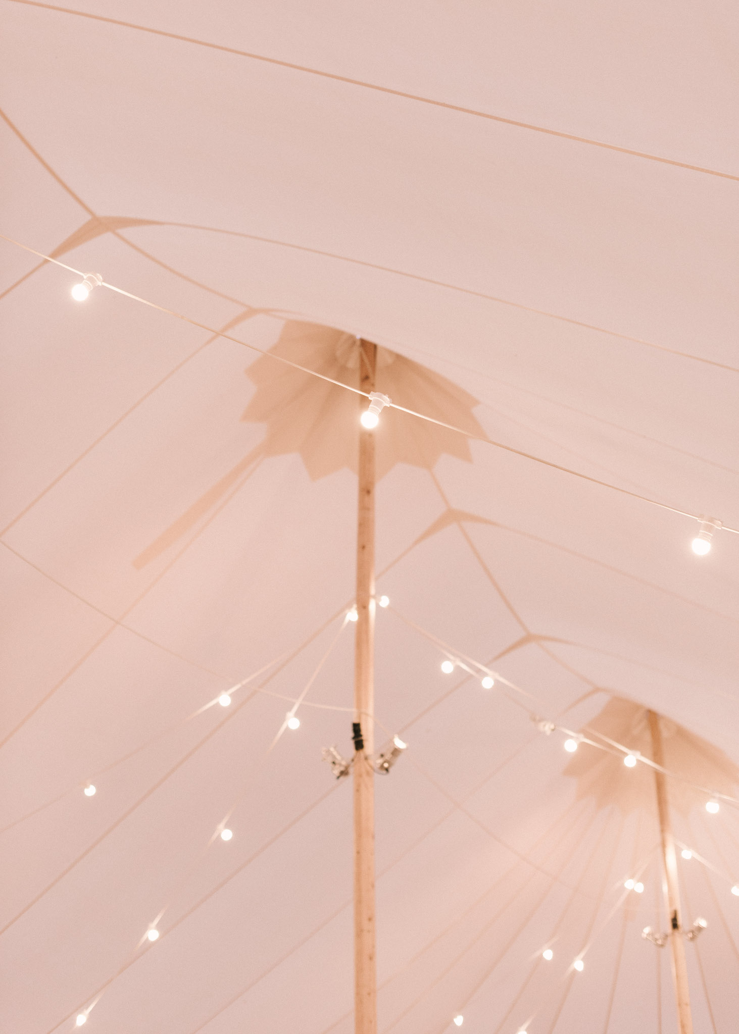 Planning an outdoor Sperry Wedding, Sperry Tent canvas detailing. Planning by Katrina Otter Weddings with The Sail Tent Company